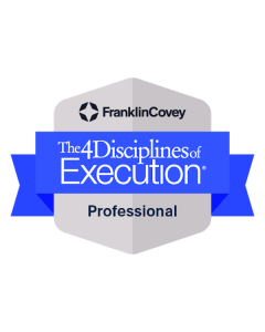 FranklinCovey
The 4 Disciplines of Execution
Competence Badge