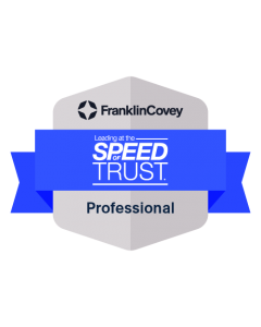 FranklinCovey
Leading at the Speed of Trust
Competence Badge & Certificate