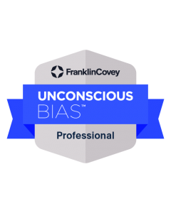 FranklinCovey
Unconscious Bias
Professional Competence Badge & Certificate